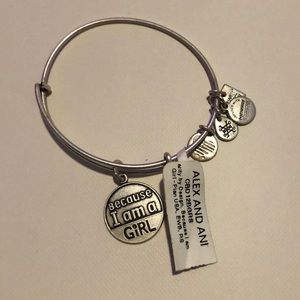 Alex and Ani bracelet - “Because I am a Girl”